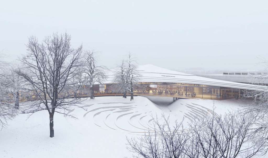 Biblioteca Ibsen. Foto Kengo Kuma & Associates02