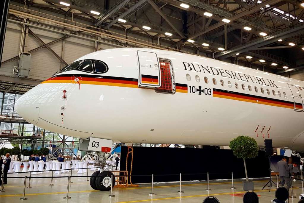 El avión presidencial de Alemania