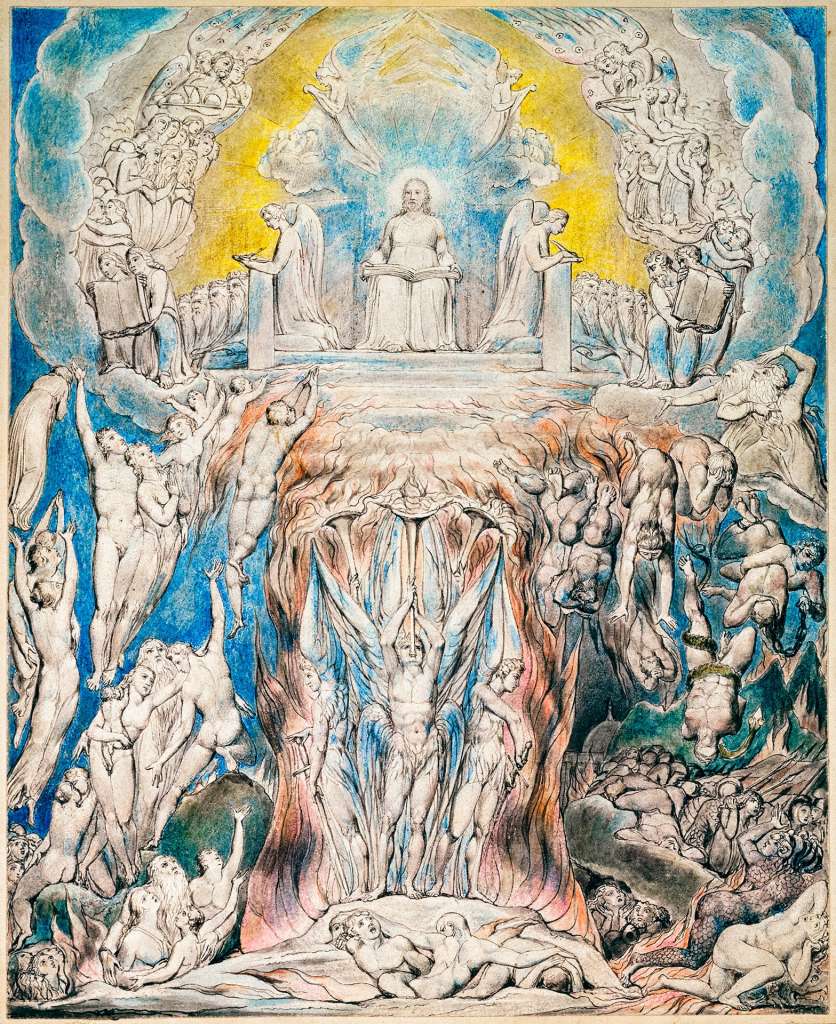 El juicio final, de William Blake