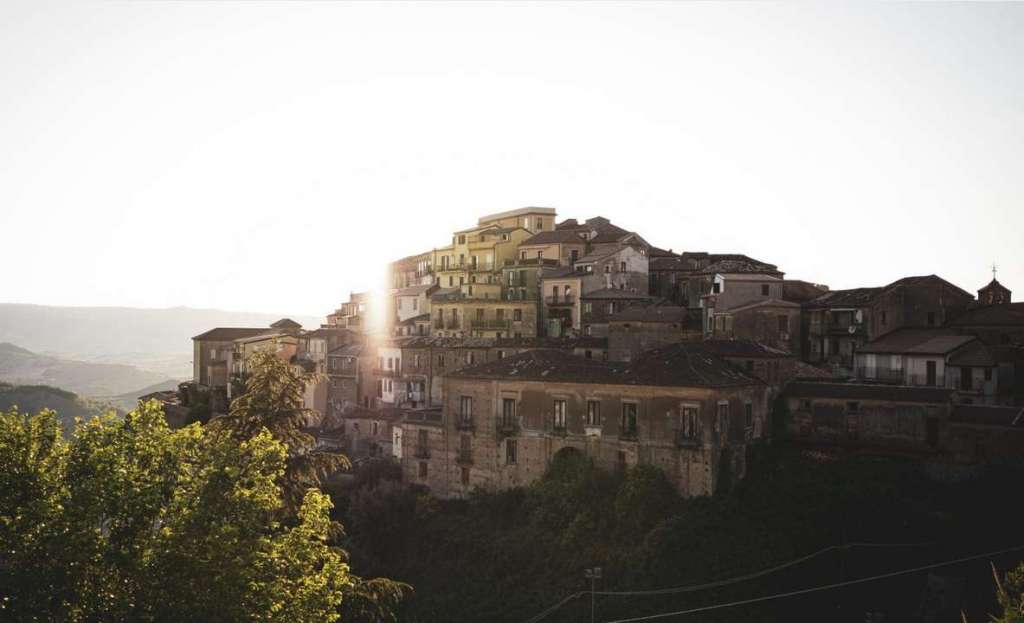 El pueblo de Monterosso Calabro Foto Cammino Kalabria