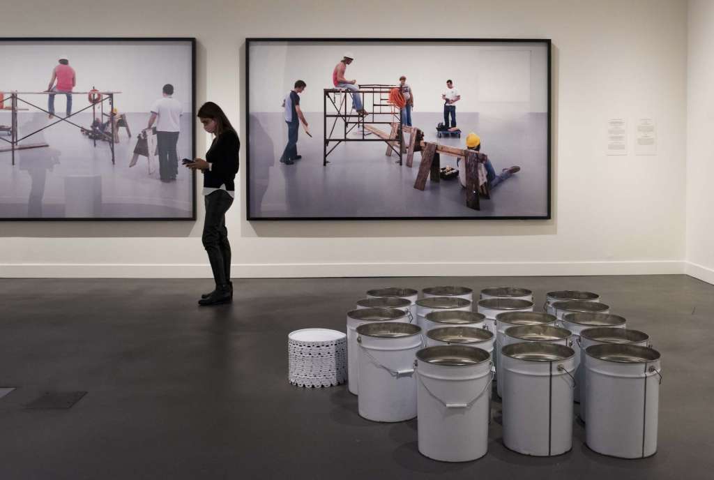 La muestra propone un viaje de la hiperactividad a la contemplación. Foto Caixaforum.