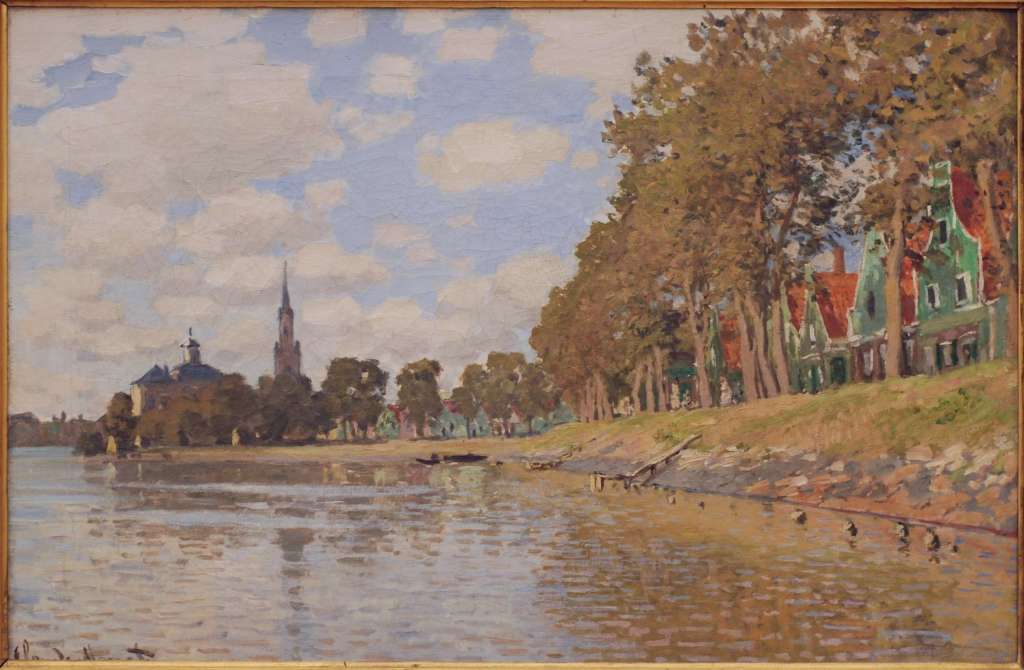 Paisaje de Zaandam. Foto Museo de Orsay