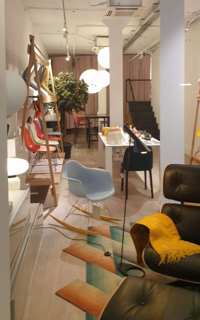 Muestra Eames Vitra. Foto: Doos Interiorismo.