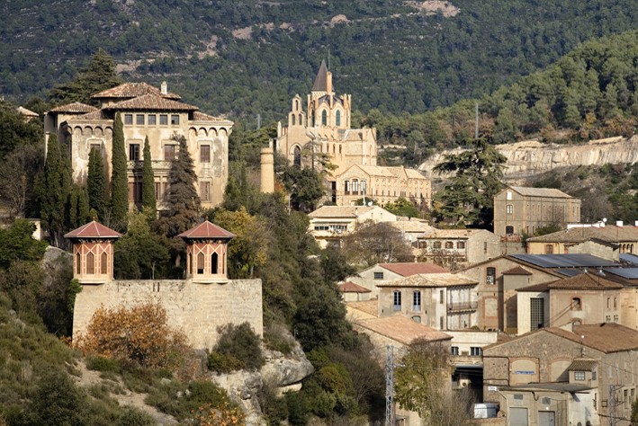 Torres de Cal Pons. Foto Turismo de Berguedá