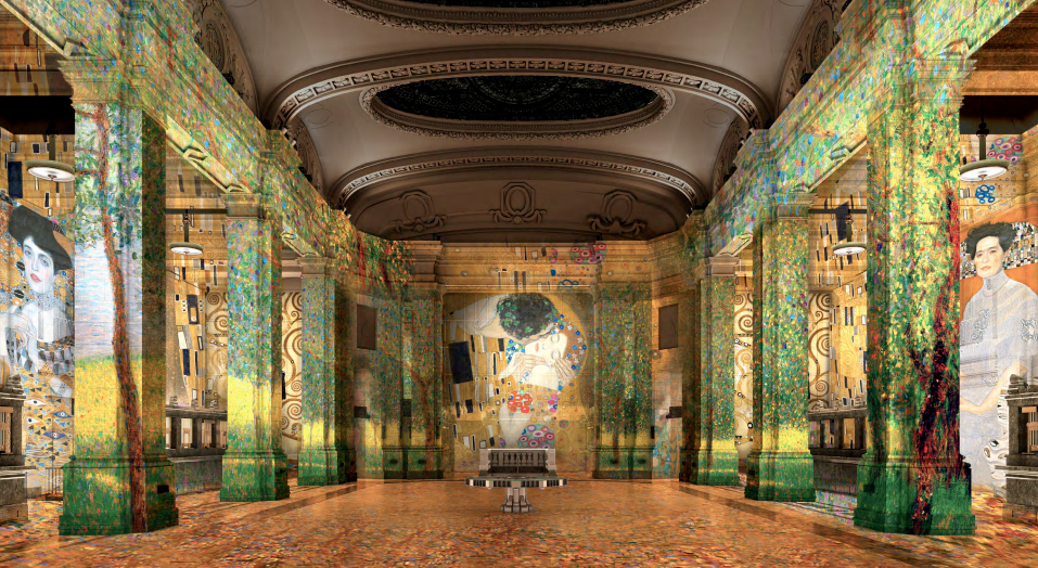 Un espectáculo de Klimt marcará el debut. Foto Culturespaces