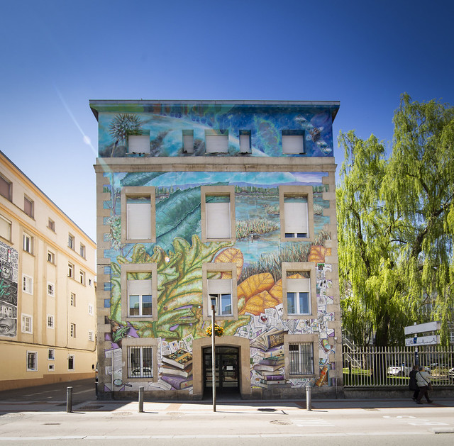 Vitoria cuenta con 19 murales de gran formato. Foto Turismo de Vitoria