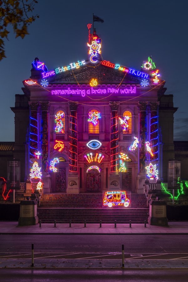 Chila Burman, Winter Commission, Tate Britain. Foto: ©Joe Humphrys | Tate.