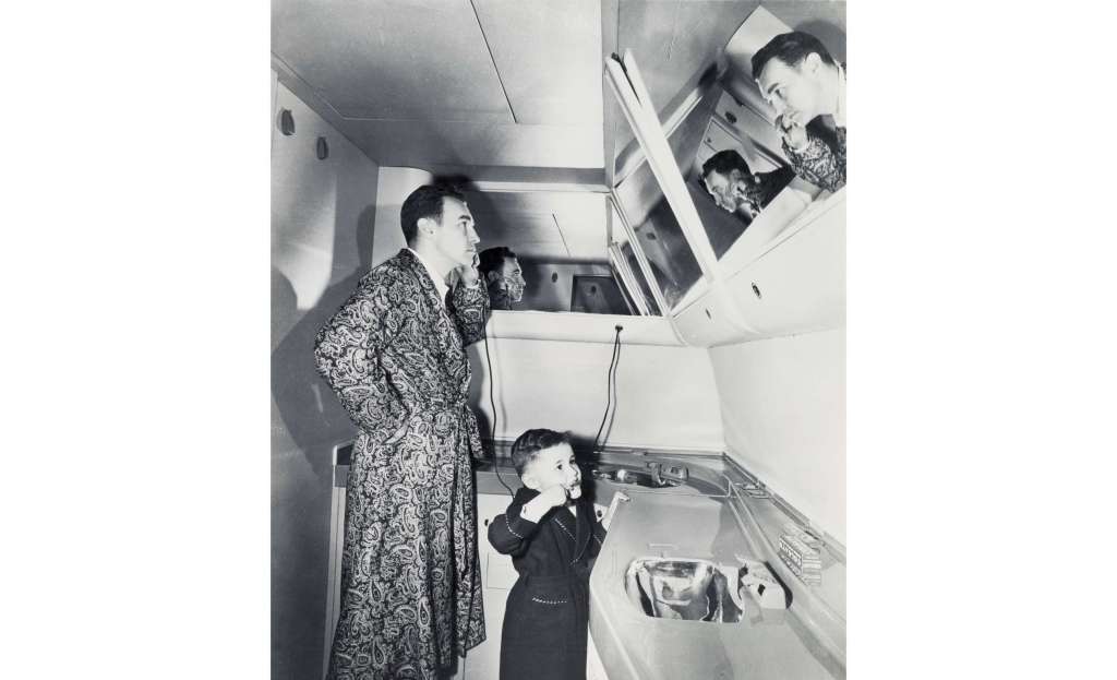 Hombres y mujeres tenían baños separados. Foto Smithsonian Institution