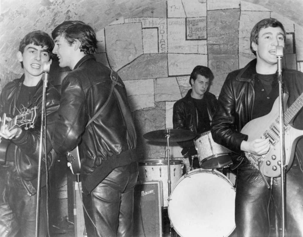 The Beatles en febrero de 1961. Foto Michael Ochs Archives - Getty Images