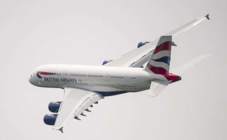 A380 de British Airways. Foto Etienne Laurent-EFE