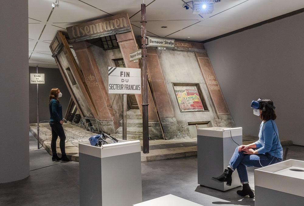 Las nuevas tecnologías reconstruyen el Berlín de 1961. Foto David von Becker - Deutsches Historiches Museum