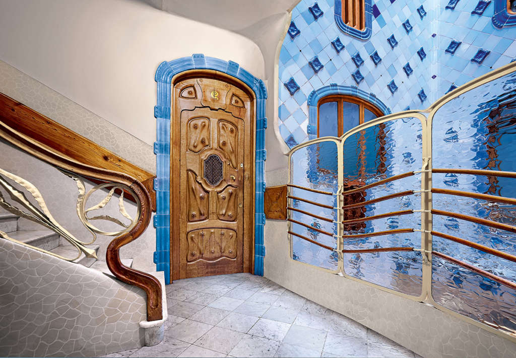 Detalle de una de las puertas. Foto Casa Battló