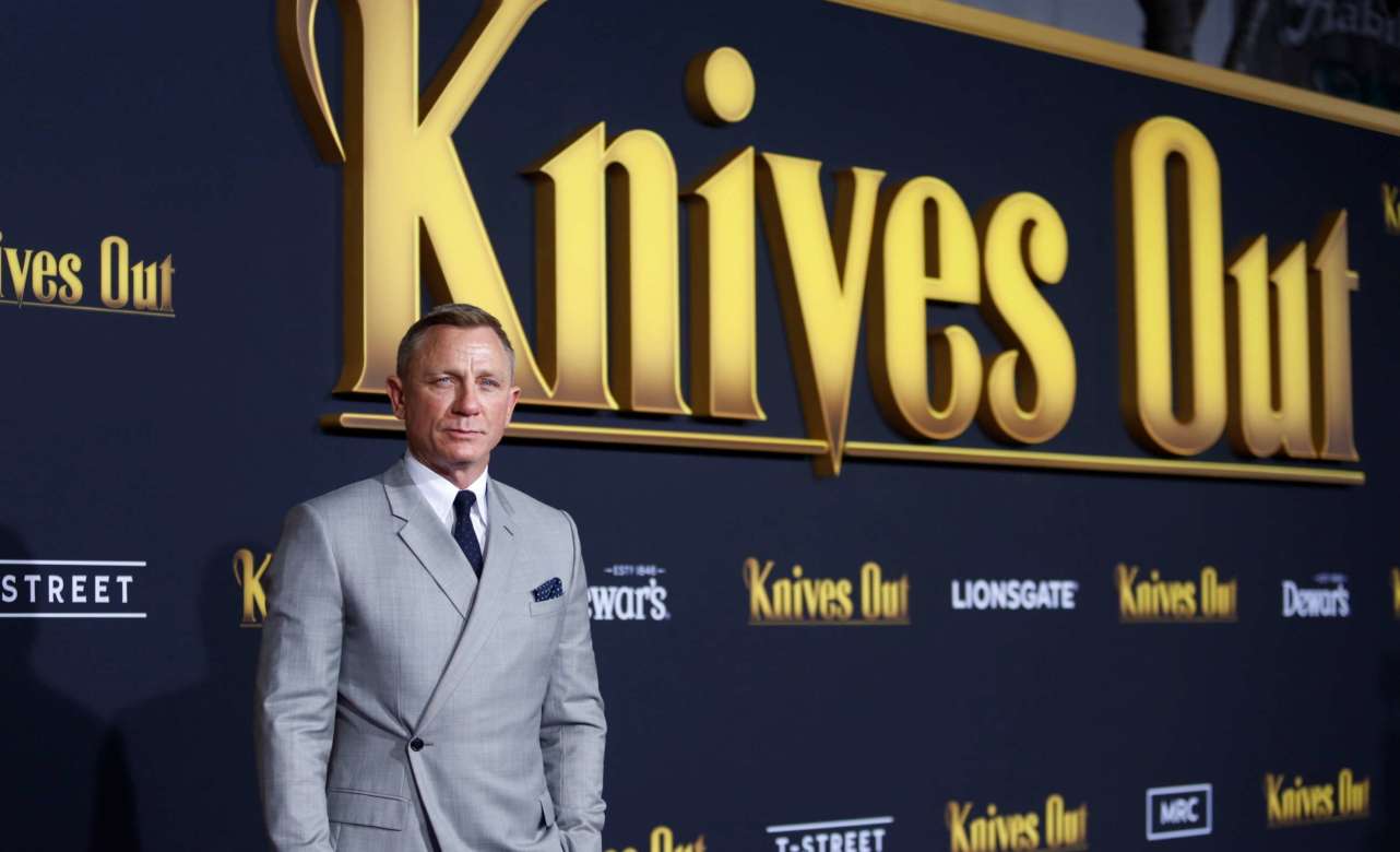 Daniel Craig en la presentación de 'Knives Out' en Los Angeles. Foto Ringo Chiu-EFE
