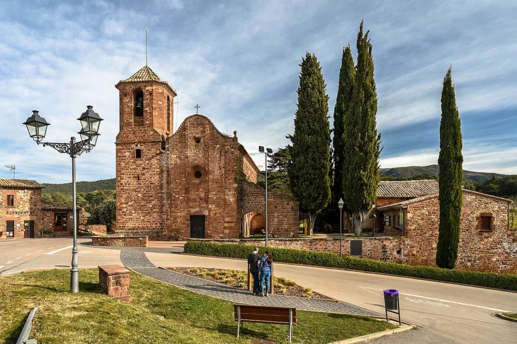 Iglesia de Sant Martí del Brull. Foto Wikipedia