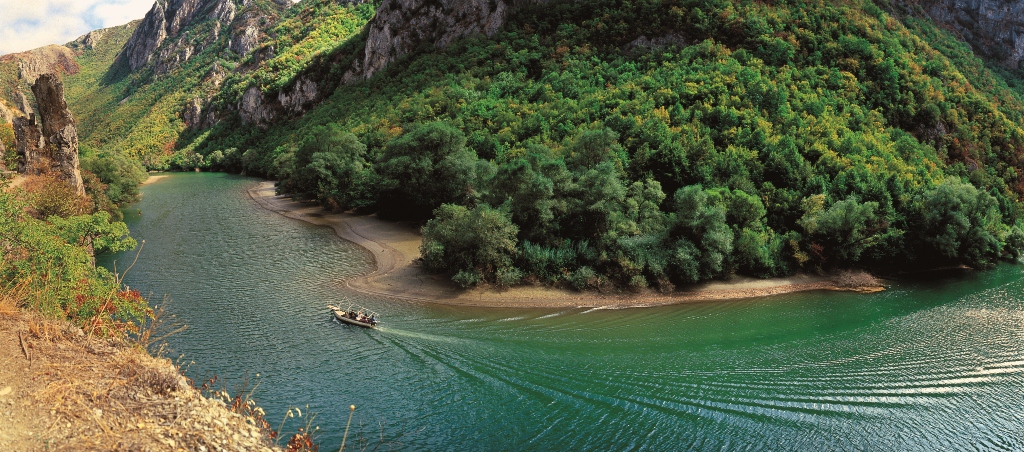 Paisajes naturales cerca de Skopje