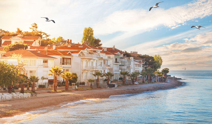 Isla de Kilianada, la más cercana a Estambul. Foto Go Turkey