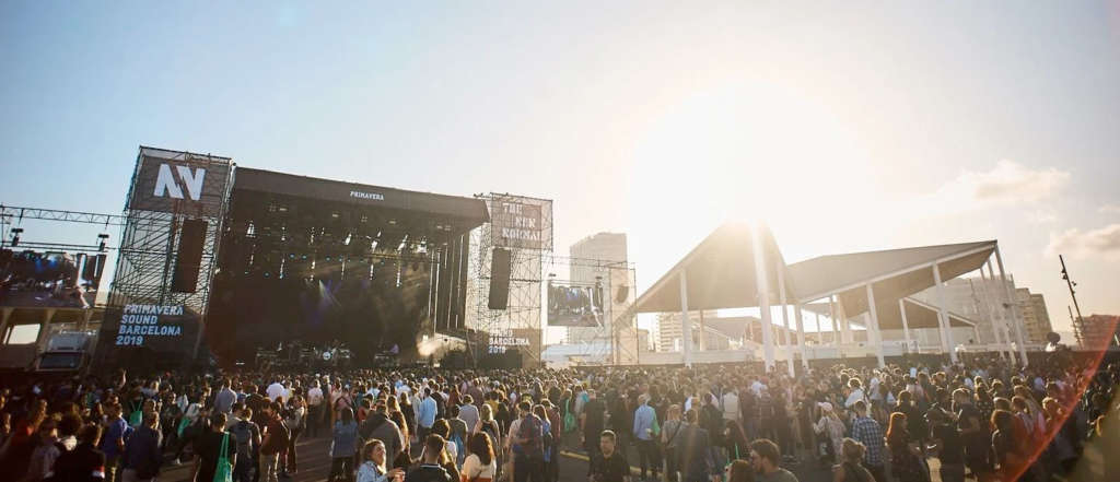 Las instalaciones acogerán hasta 80.000 personas por jornada. Foto Primavera Sound