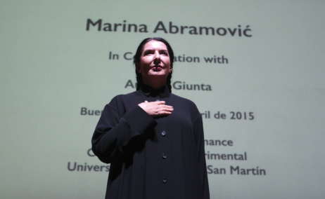 Marina Abramovic. Foto David Fernández | EFE