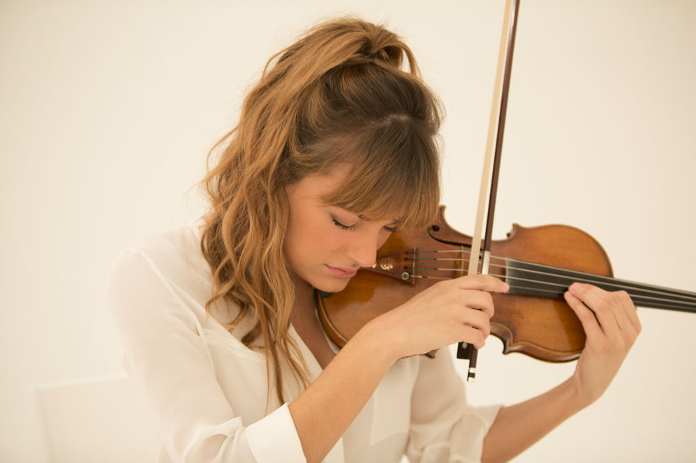 Nicola Benedetti actuará en el ciclo dedicado a Mozart. Foto Simon Fowler