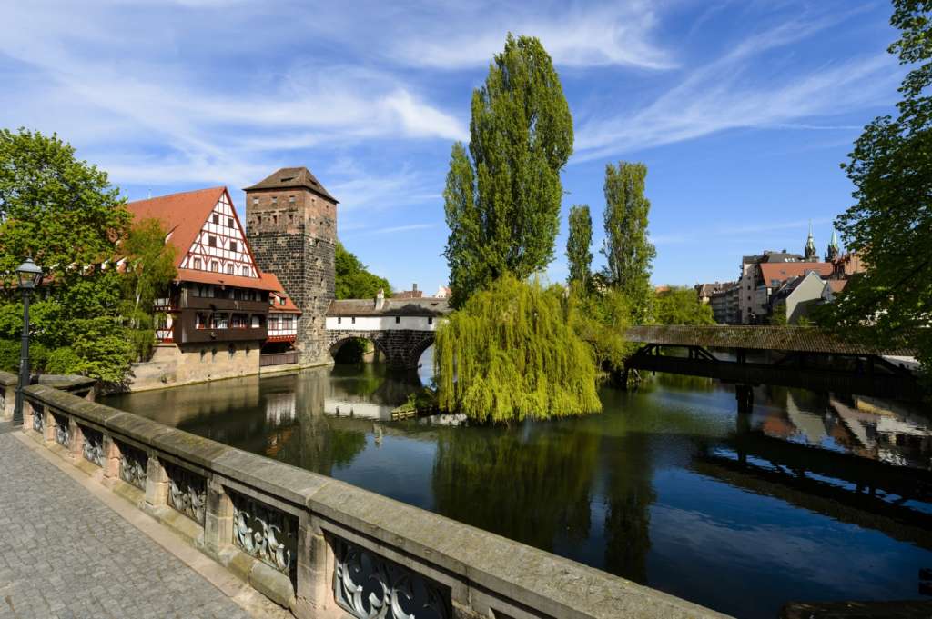 Vistas del centro histórico de Núremberg. Foto Uwe Niklas