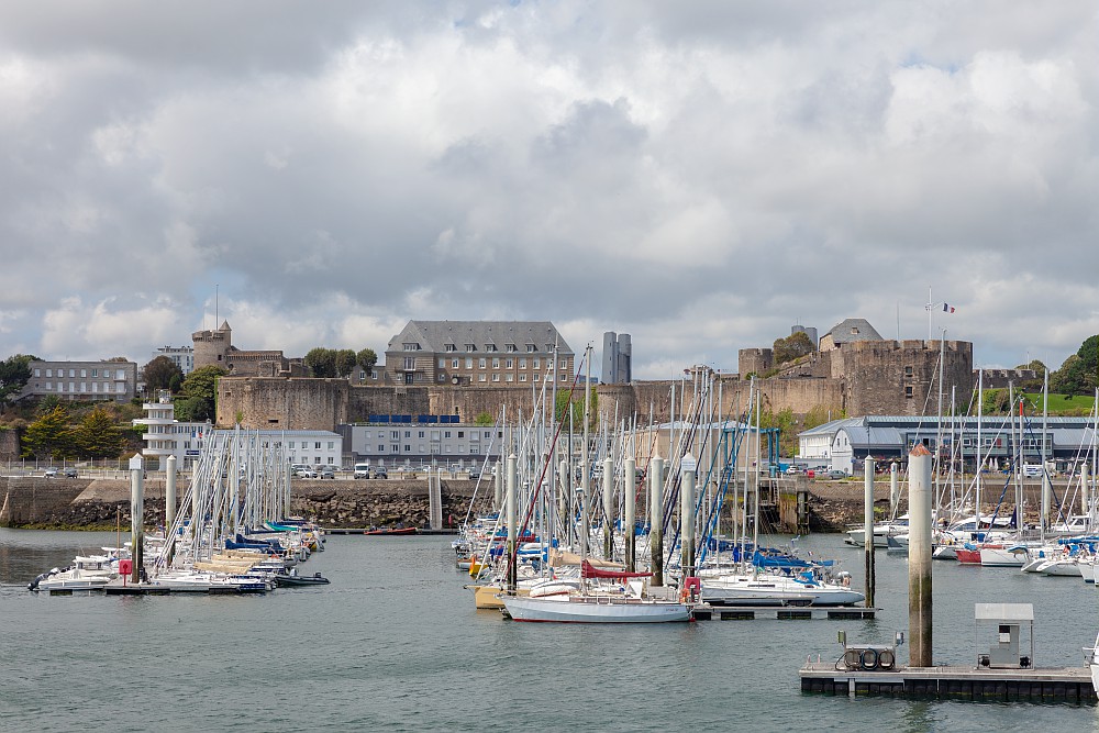 Puerto de Brest. Foto Eugenie Ragot - Turismo de Bretaña