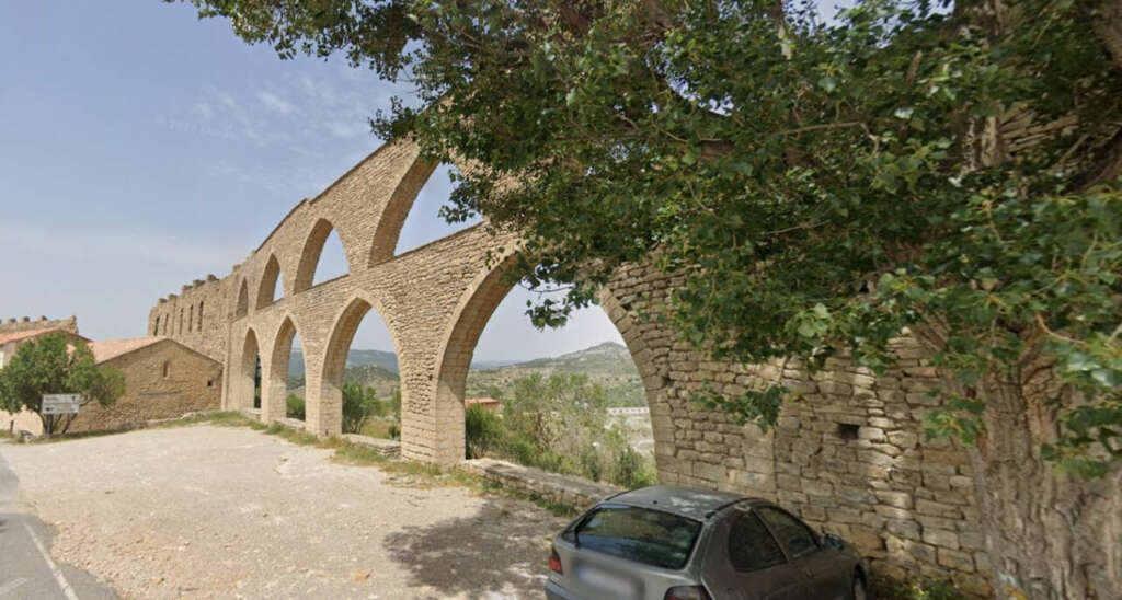 El acueducto de Santa Lucía en Morella