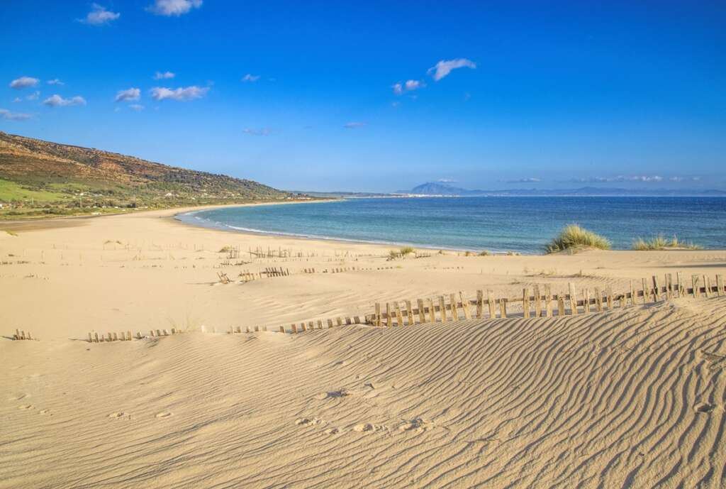 Las dunas de la Playa de Valdevaqueros en Cádiz