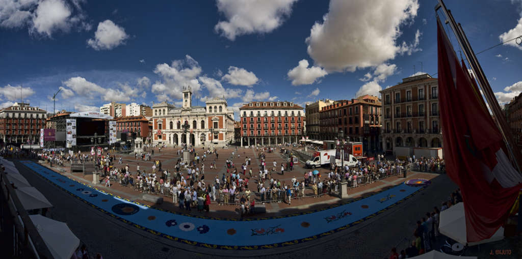 La Plaza Mayor antes de un concierto. Foto Javier Enjunto Flickr
