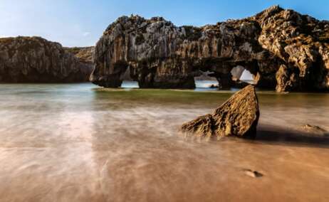 Playa de Cuevas del Mar, Llanes.
