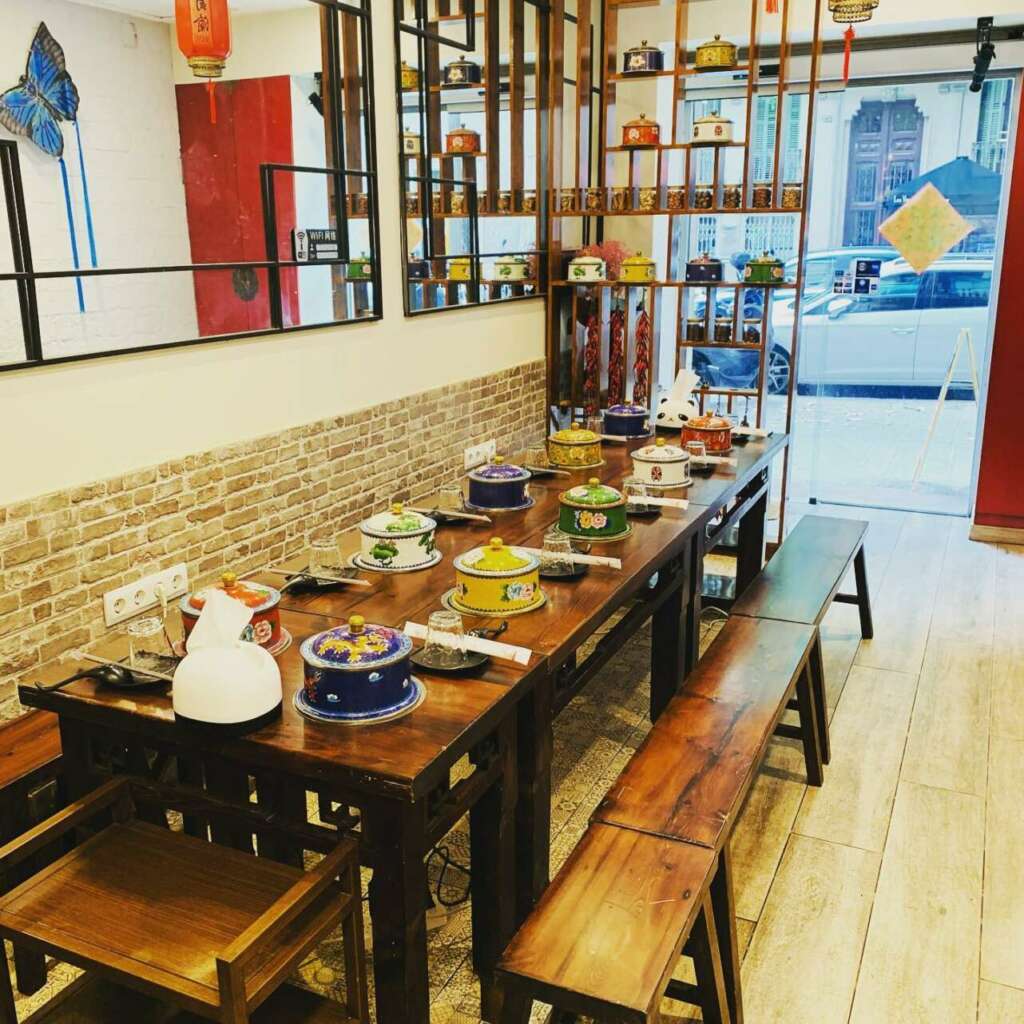 El restaurante Shuyu Hot Pot en Barcelona