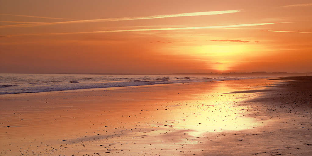 Atardecer en Punta Umbria. Foto Luis Marin Flickr