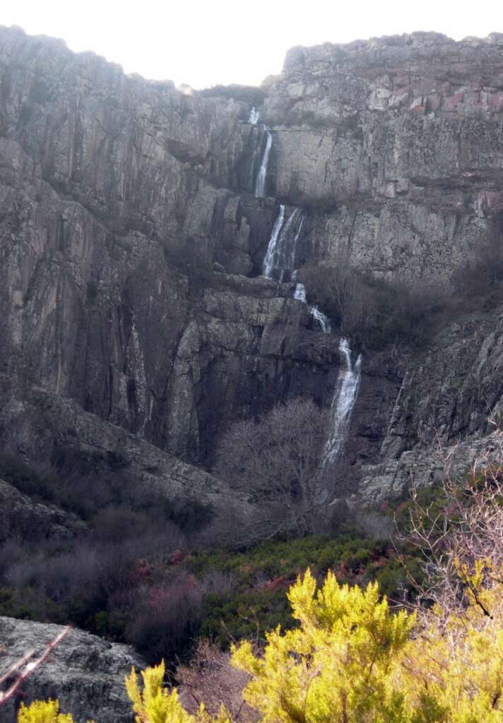 Chorreras de Despeñalagua en la Sierra del Ocejón (Guadalajara)