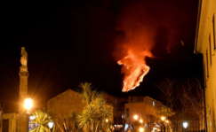 Erupcion del Etna en febrero. Foto Orietta Scardino - EFE