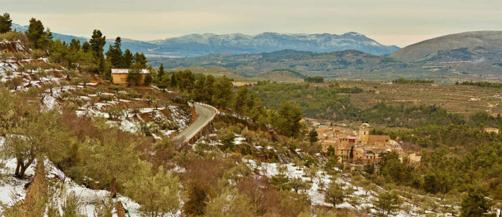 Vistas panoramicas de Peñáguila. Foto Jorge Alejo - Flickr