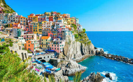 Cinque Terre, uno de los pueblos de colores más populares en Internet
