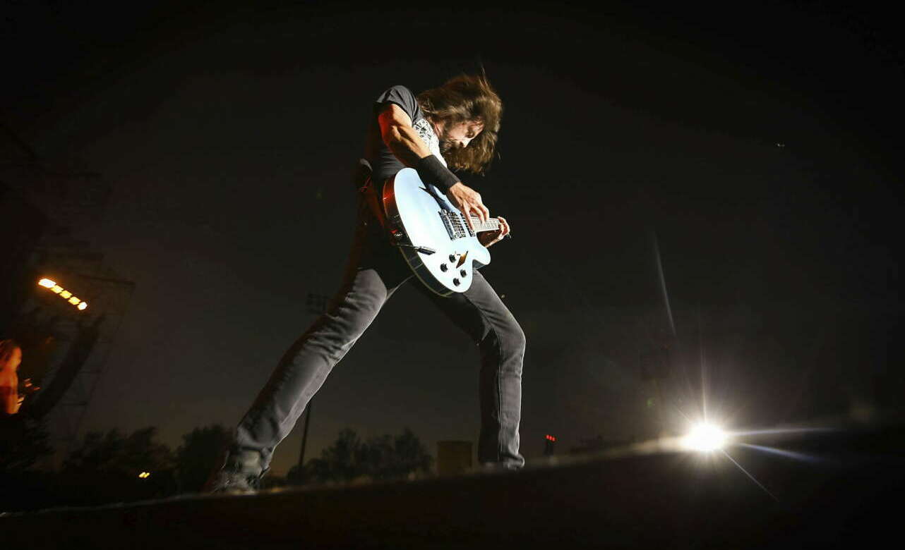 Grohl lleva más de 30 años al frente de los Foo Fighters. Foto Natalia Espina - EFE