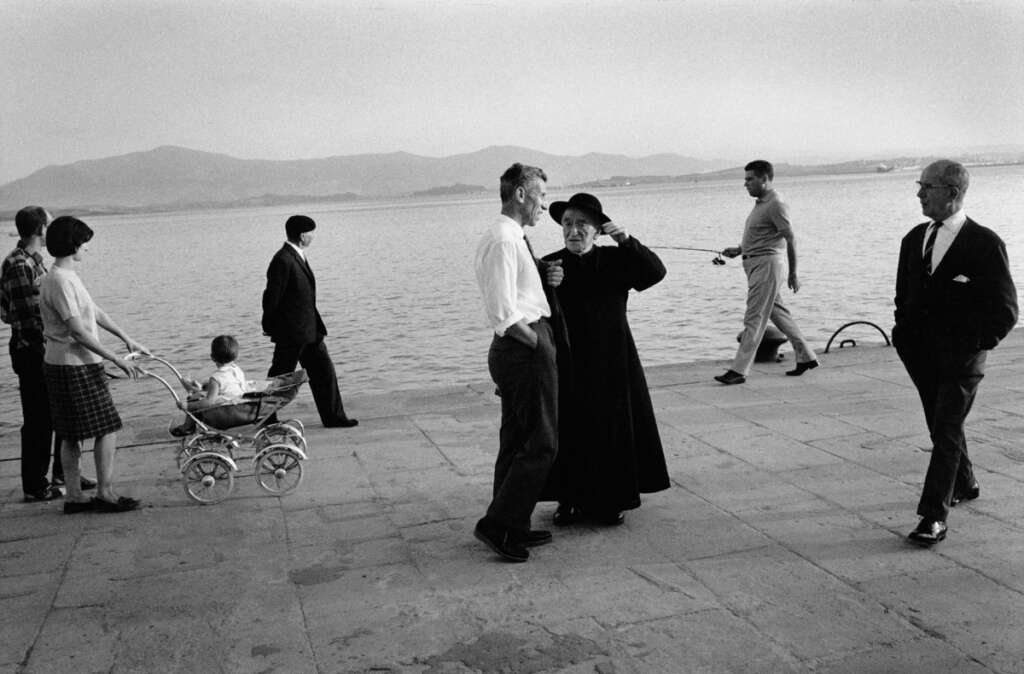 Paseo en el muelle al atardecer. Foto Familia Vielba