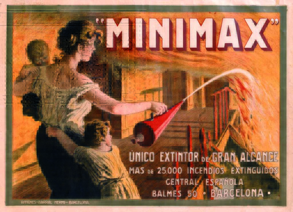 Publicidad de Minimax de 1910