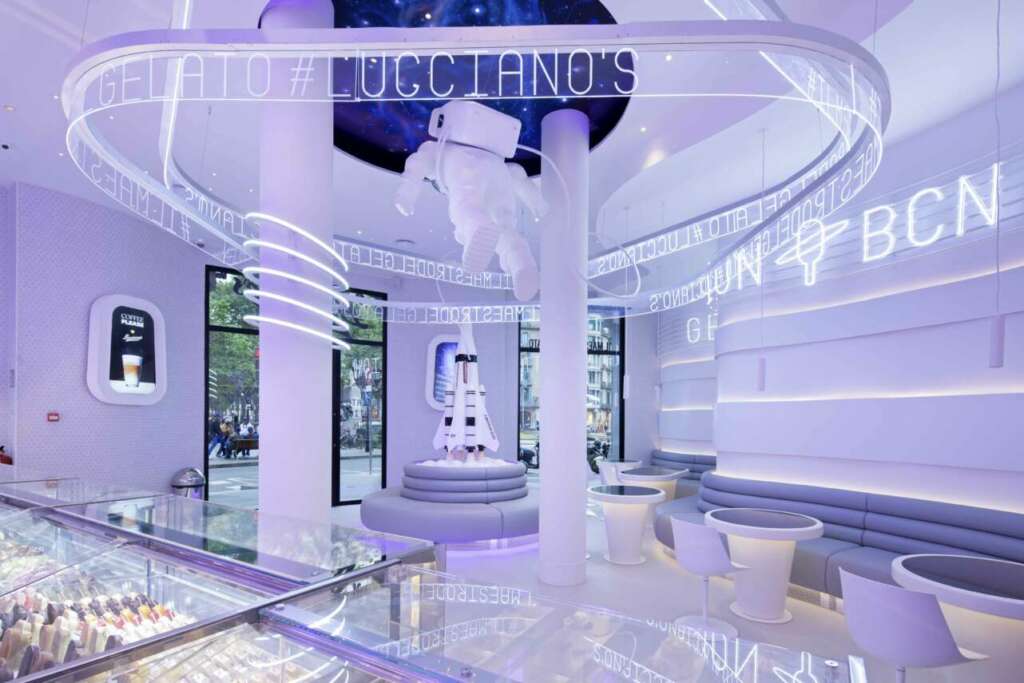 Heladería lucciano's en Barcelona