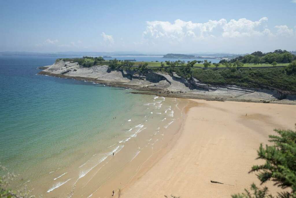 Playa Mataleñas, Santander