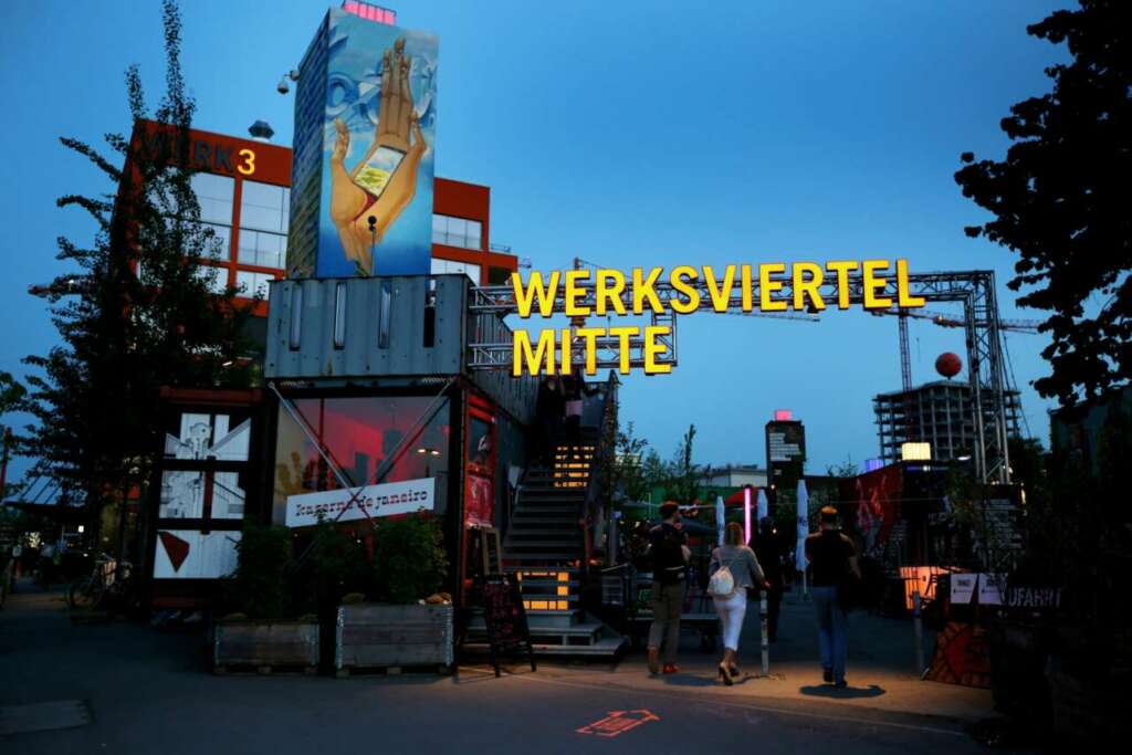 Vita del barrio de Werksviertel-Mitte 