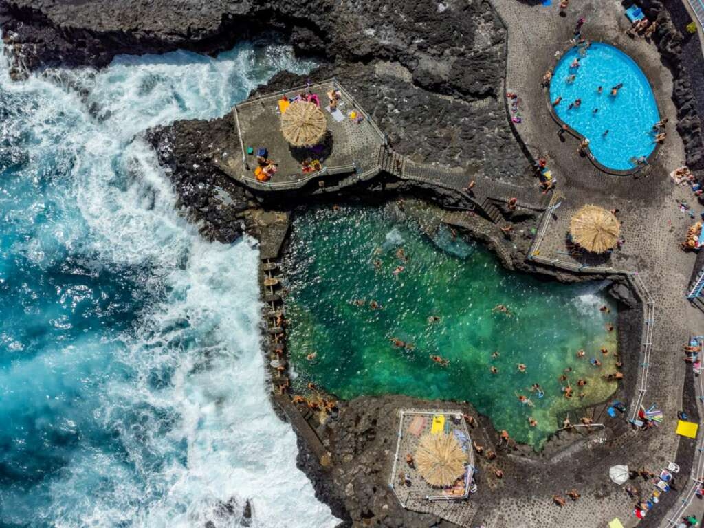 Piscina natural Charco Azul La Palma.