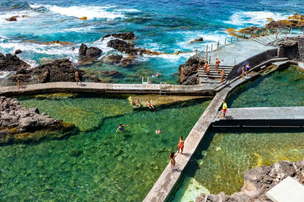 Piscina natural La Fajana, La Palma.