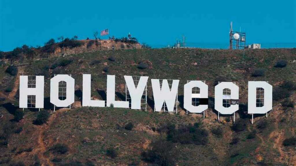 Cartel de 'Hollyweed' el 2 de enero de 2017./ iShock