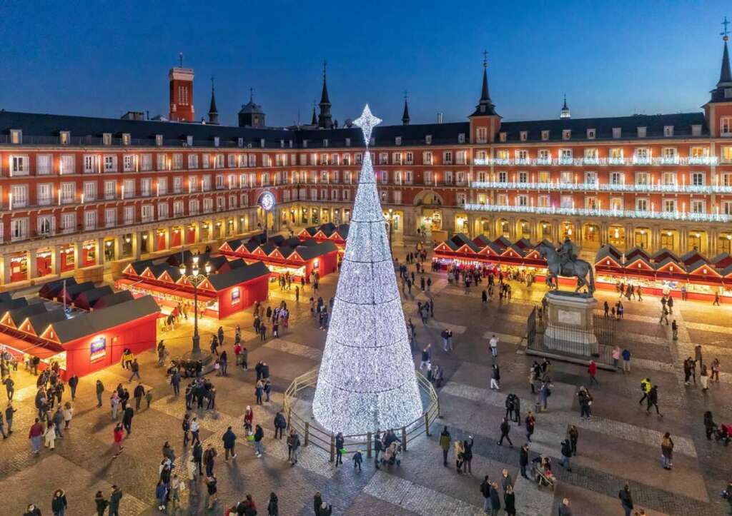 Mercado Navideño de la Plaza Mayor de Madrid