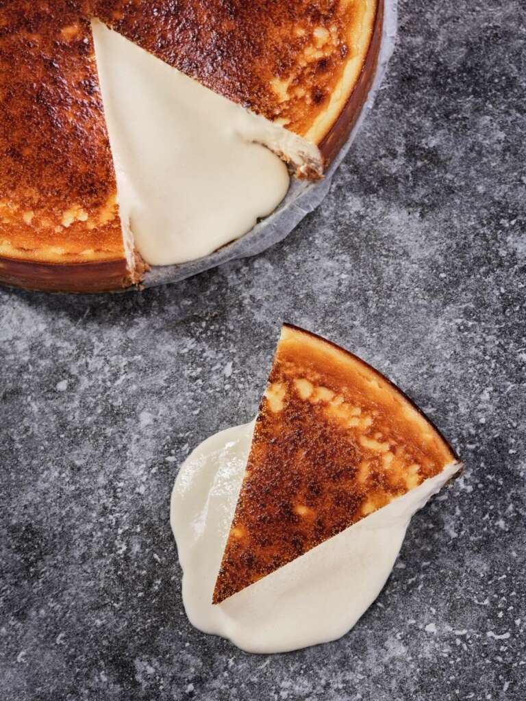 Tarta de queso de Álex Cordobés.