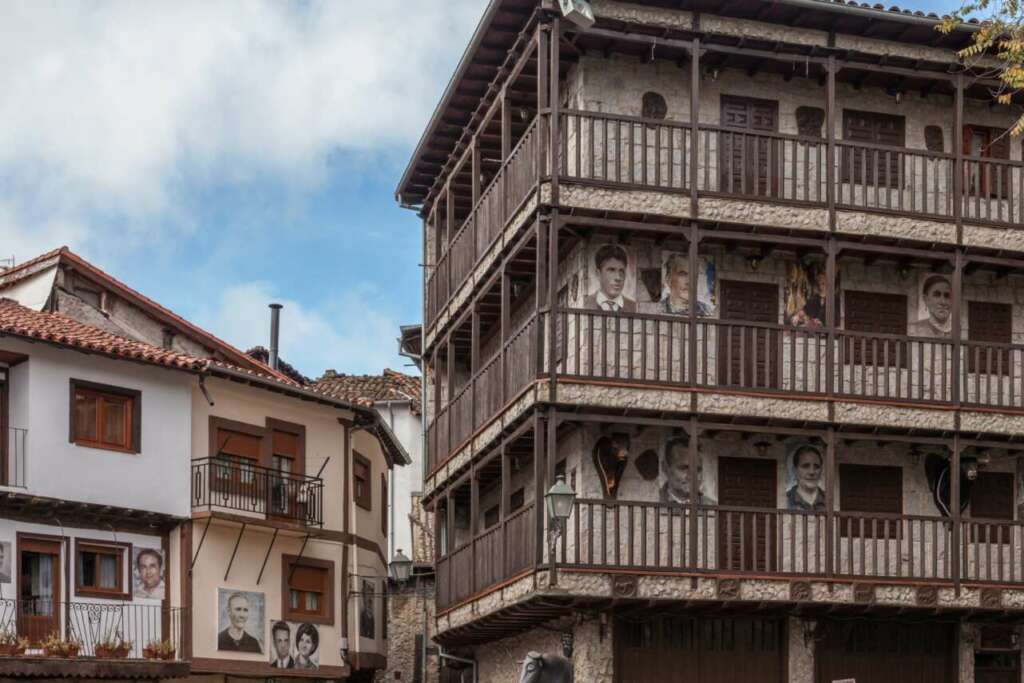 Mogarraz, en la Sierra de Francia