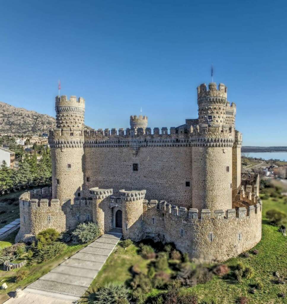 Castillo de Manzanares el Real. Madrid.