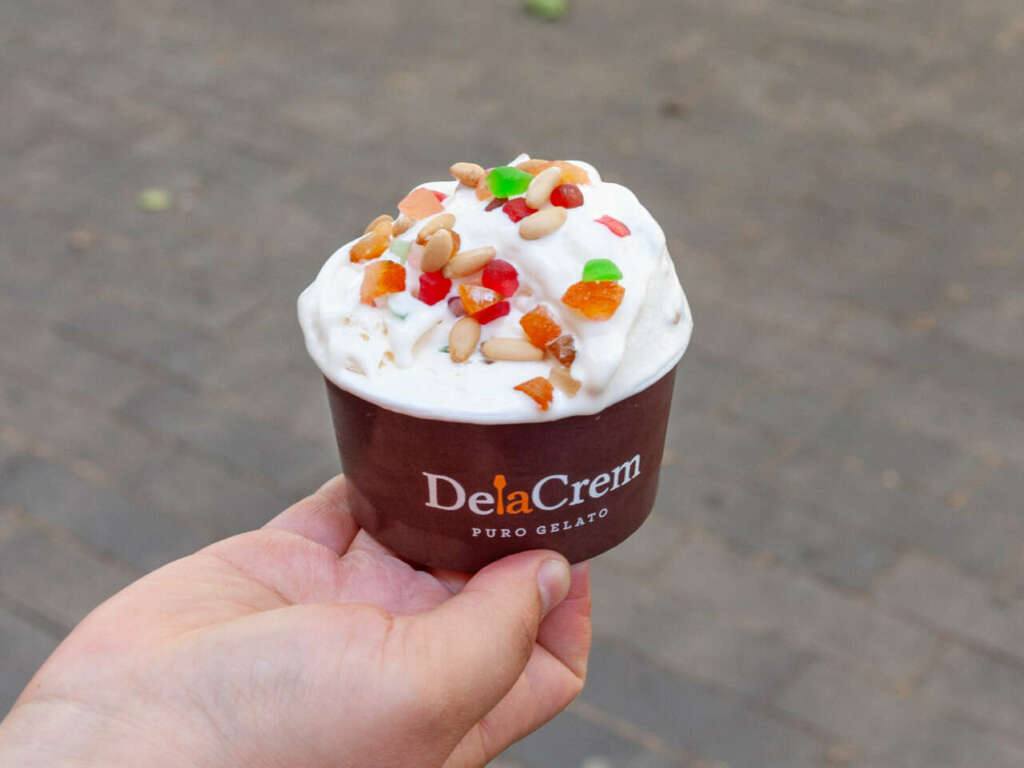 El helado de coca de Sant Joan