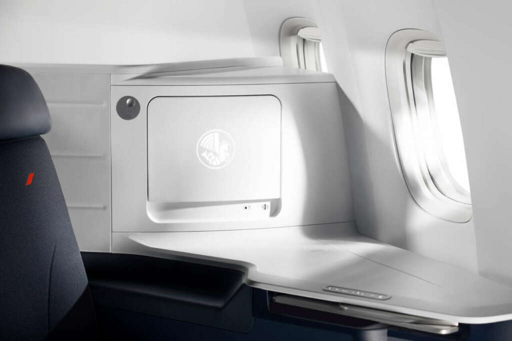 Asiento Business de Air France.